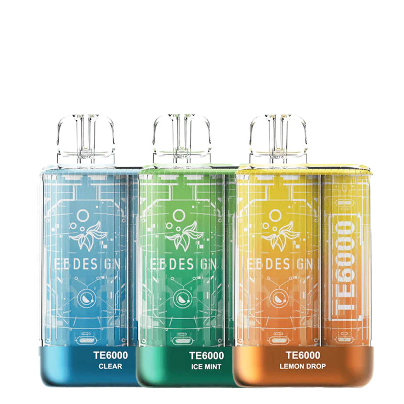 Three flavors of EB TE6000 Disposable - Vaper Corner