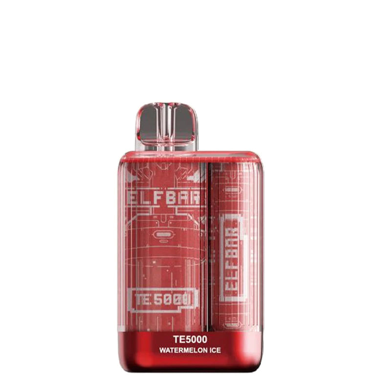 Watermelon Ice Elf Bar TE5000 Disposable - Vaper Corner