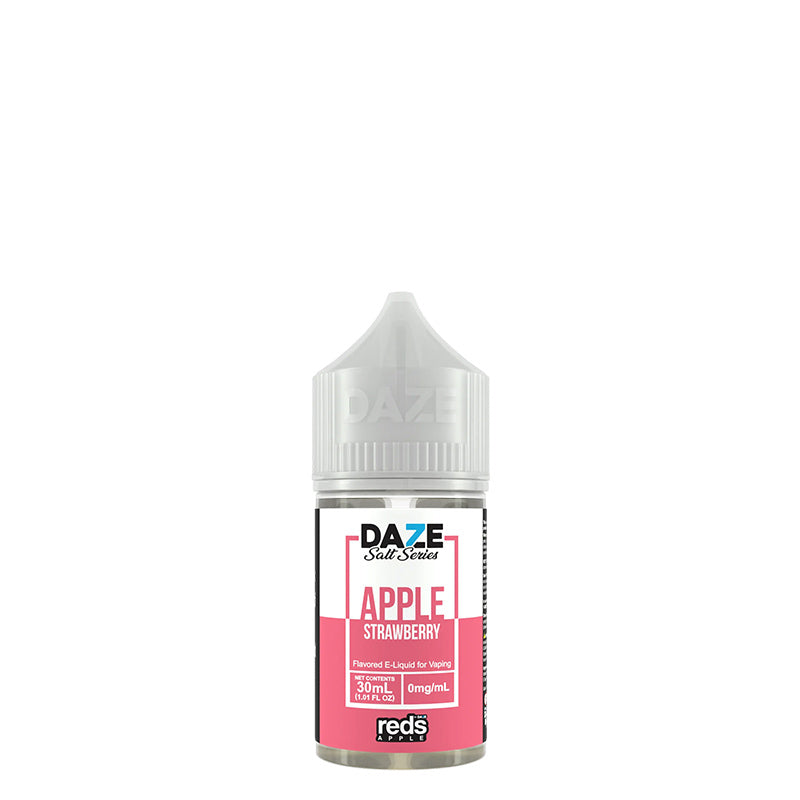 A 30ml bottle of Strawberry REDS Salt by 7 DAZE - Vaper Corner