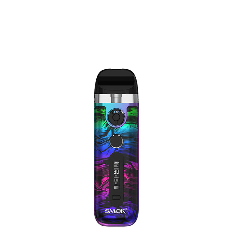 SMOK Novo 5 Pod System Kit Fluid 7-Color with display screen and firing button - Vaper Corner